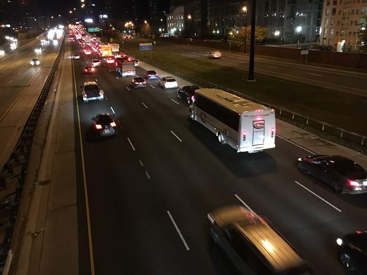 Woman killed in single-vehicle crash on Gardiner Expressway - image
