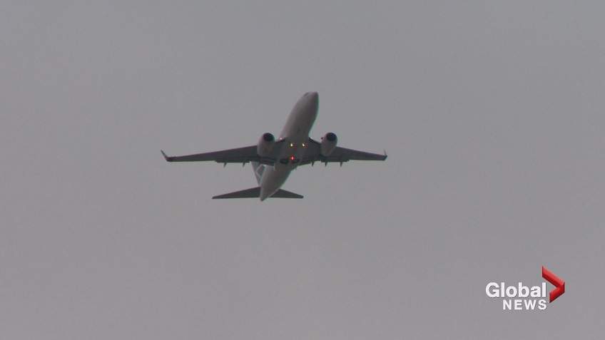 FILE: Airplane in Calgary.