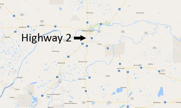 Saskatchewan RCMP say a 21-year-old man was struck by a truck near Prince Albert on Saturday morning.