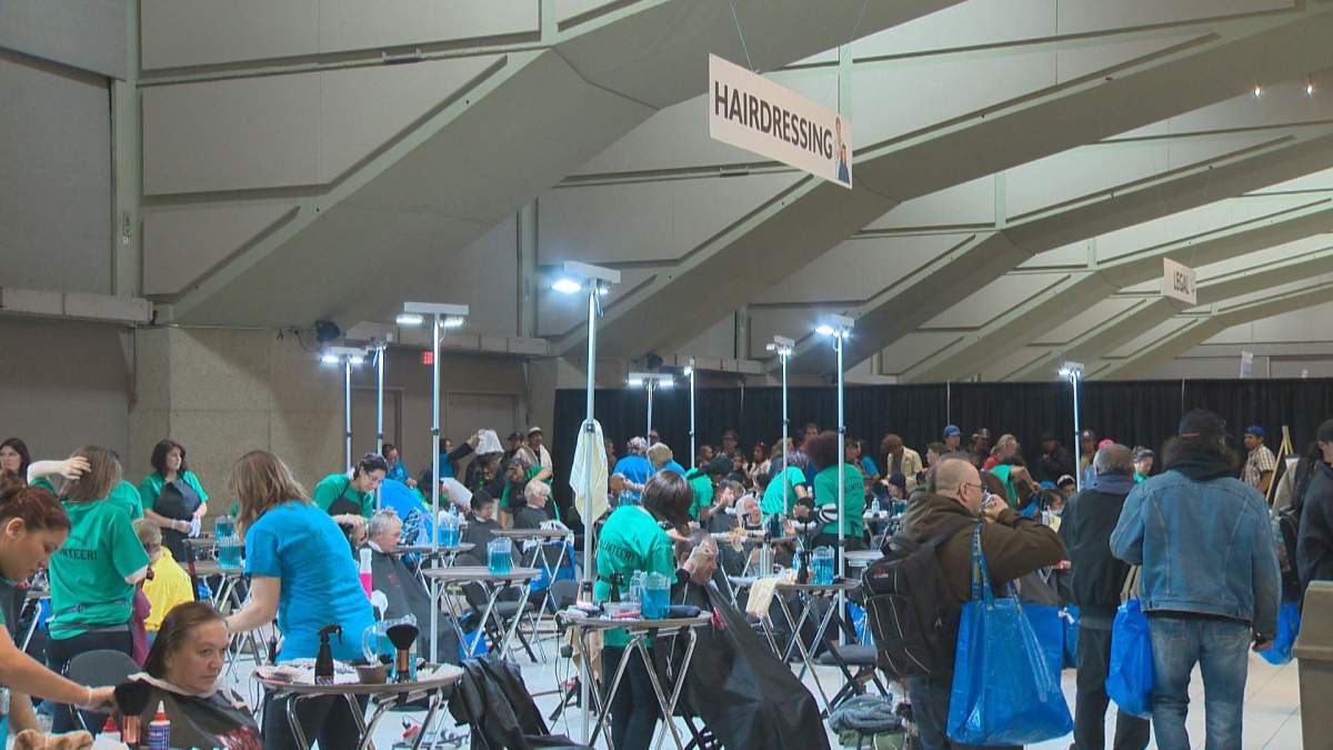 Semi-Annual Homeless Connect event helps thousands in Edmonton get ready for winter - image