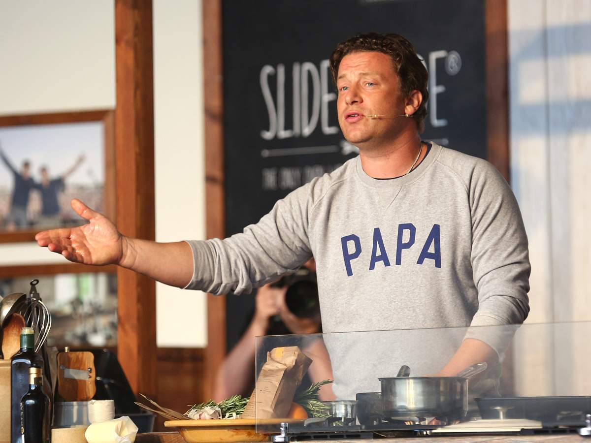 Jamie Oliver credits the revolutionary change he made to a traditional paella recipe to an unnamed "nonna." .