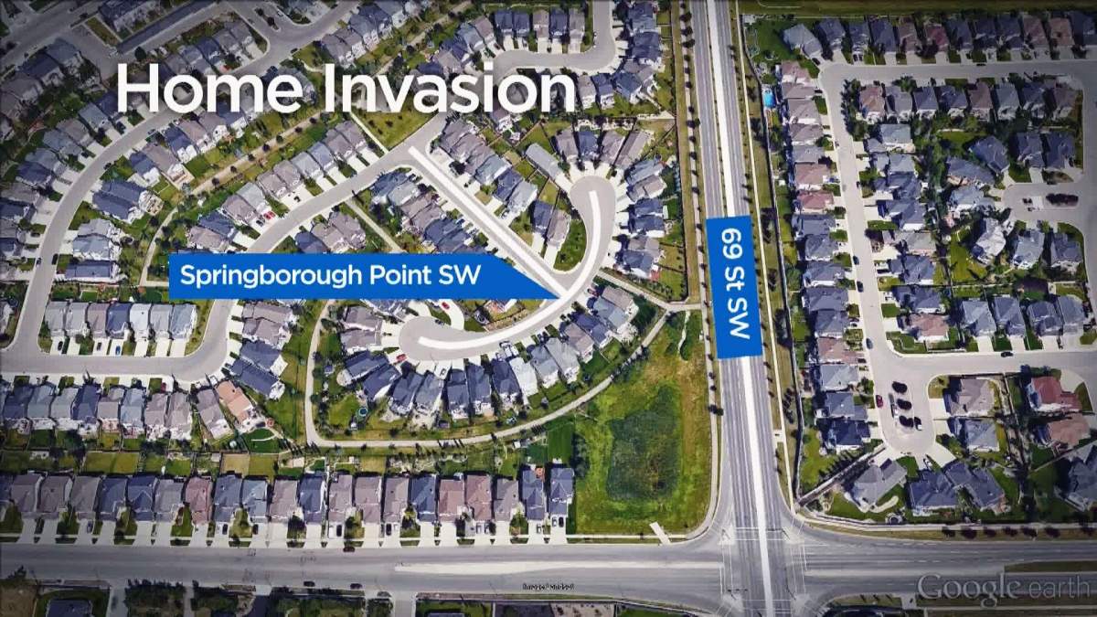 ‘I thought he was going to cut my throat’: Calgary police investigate home invasions in Springbank Hill, Mayland Heights - image