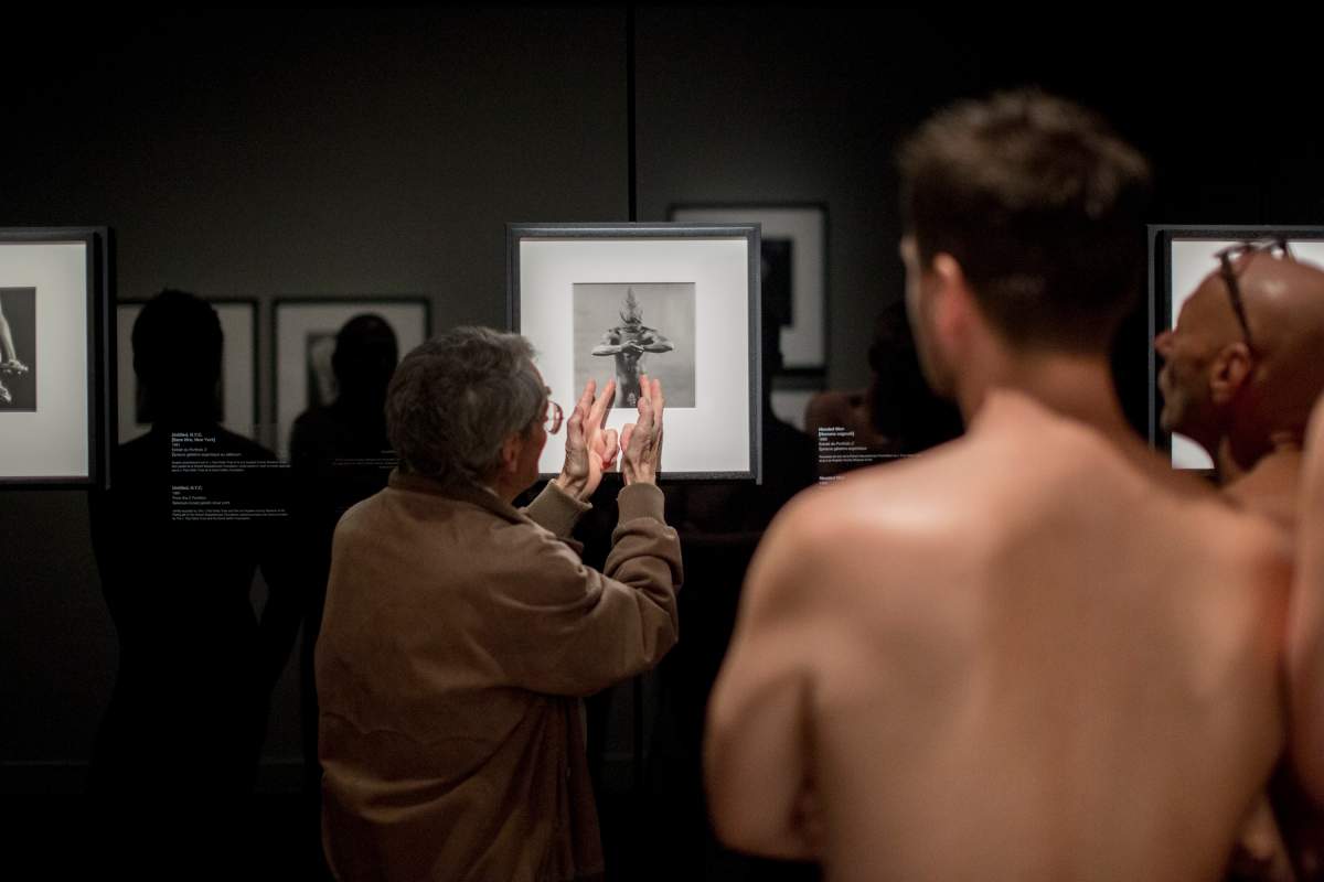 Naked tour of the MMFA, Thursday October 13, 2016.