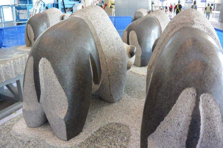 A look into the new international terminal at the Calgary airport, unveiled Oct. 6, 2016.