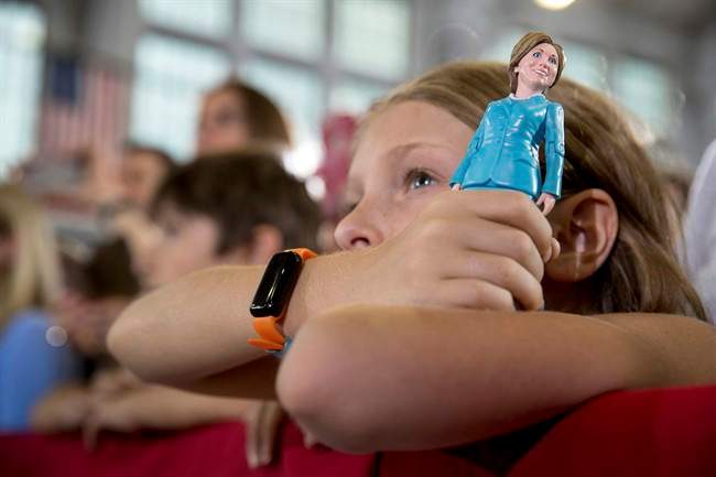 Hillary Clinton’s message to young girls: Never doubt you are valuable and deserving - image