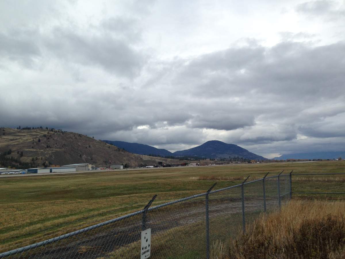 Some flights have been cancelled at Penticton Regional Airport due to smoke blanketing the valley from wildfires raging in the U.S.