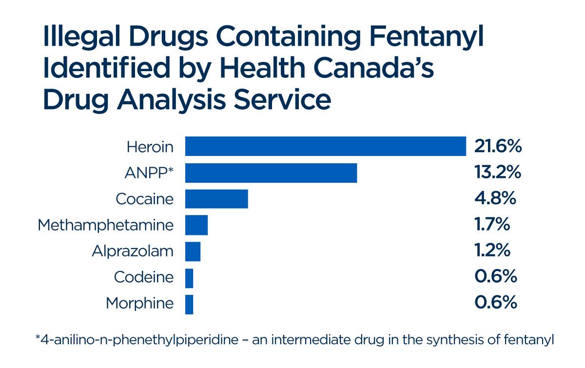 Experts sound alarm after 40% increase of fentanyl-laced street drugs tested in Canada - image