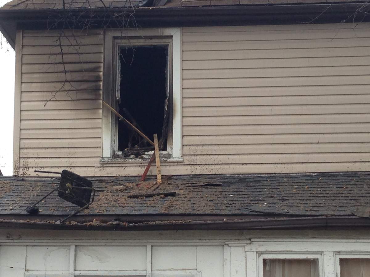 Five people escape house fire Saturday morning - image
