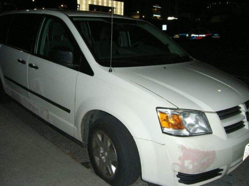Above: Van operated by Nephat Siziba, 55, in Sexual Assault investigation. Police concerned there may be other victims