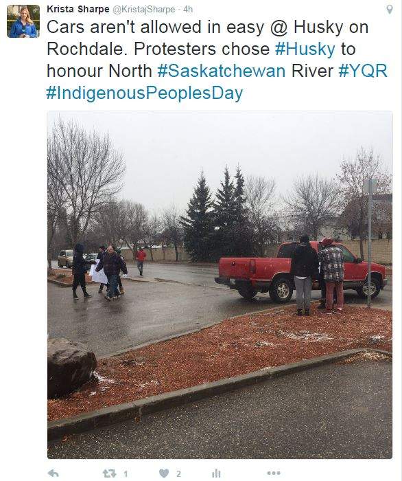 Regina protesters seek to disrupt ‘business as usual’ on Indigenous Day of Action - image