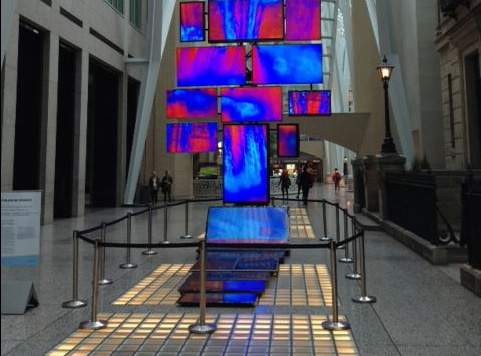 Kevin Cooley's Fallen Water – Niagara Escarpment will be on display during Nuit Blanche.