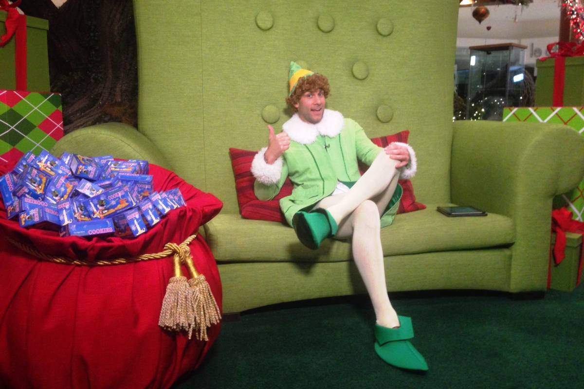 Calgary meteorologist Jordan Witzel dresses as Glamorgan cheese bun for Halloween 2020 - image