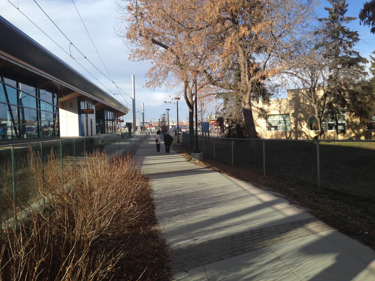 A teen was allegedly assaulted near the Kingsway LRT Station Thursday, Nov. 24, 2016.
