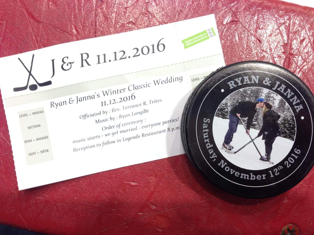 N.B. couple to tie the knot at centre ice at Moncton Coliseum - image