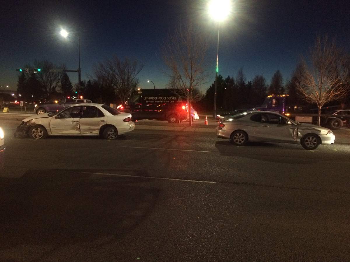 White Pontiac Sunfire involved in collisions