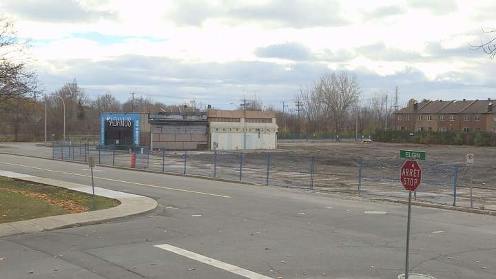 The site of the proposed condo development project. Friday, Nov. 11, 2016.