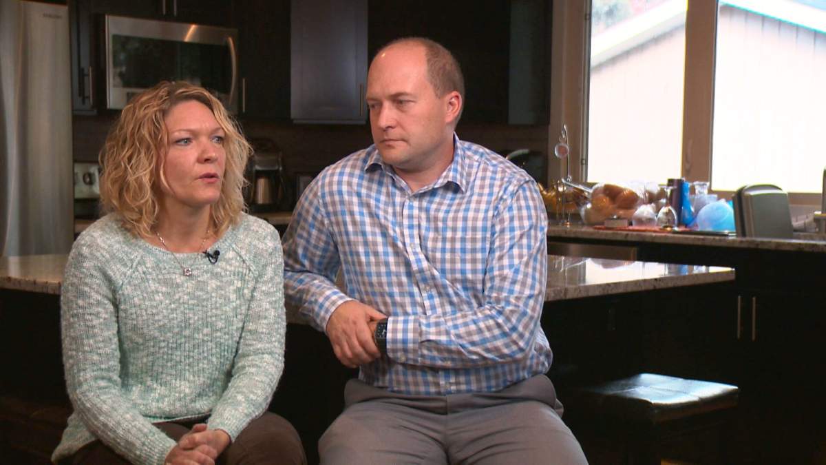 Noah’s adoptive parents, Chantelle & Brock Beach