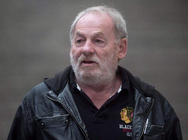 Ivan Henry, who was wrongfully convicted of sexual assault in 1983, leaving B.C. Supreme Court during a lunch break in Vancouver, B.C., on Monday August 31, 2015.