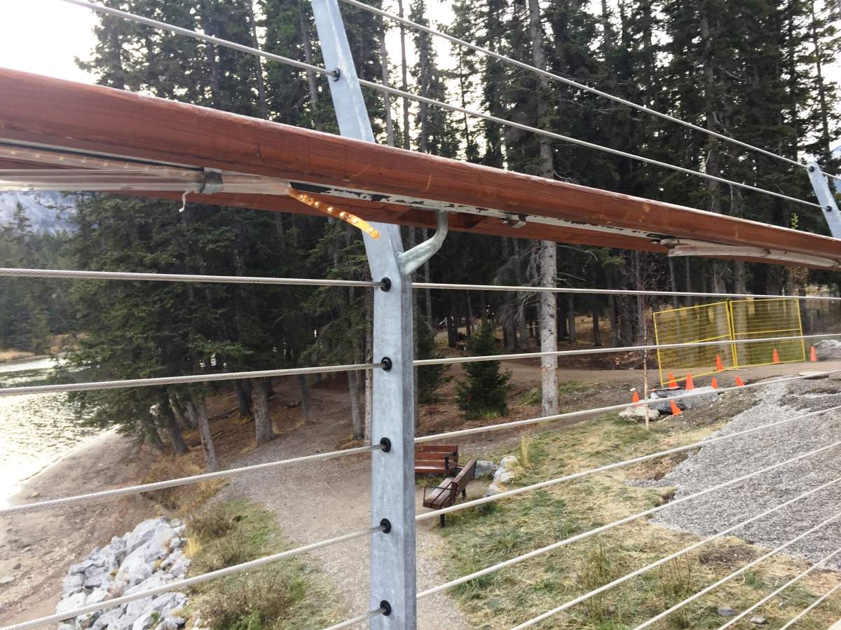Vandalism causes $30,000 in damage to award-winning Banff bridge: RCMP - image