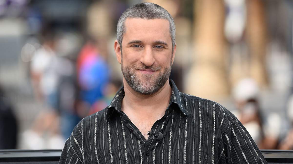 Dustin Diamond visits "Extra" at Universal Studios Hollywood on May 16, 2016 in Universal City, California.