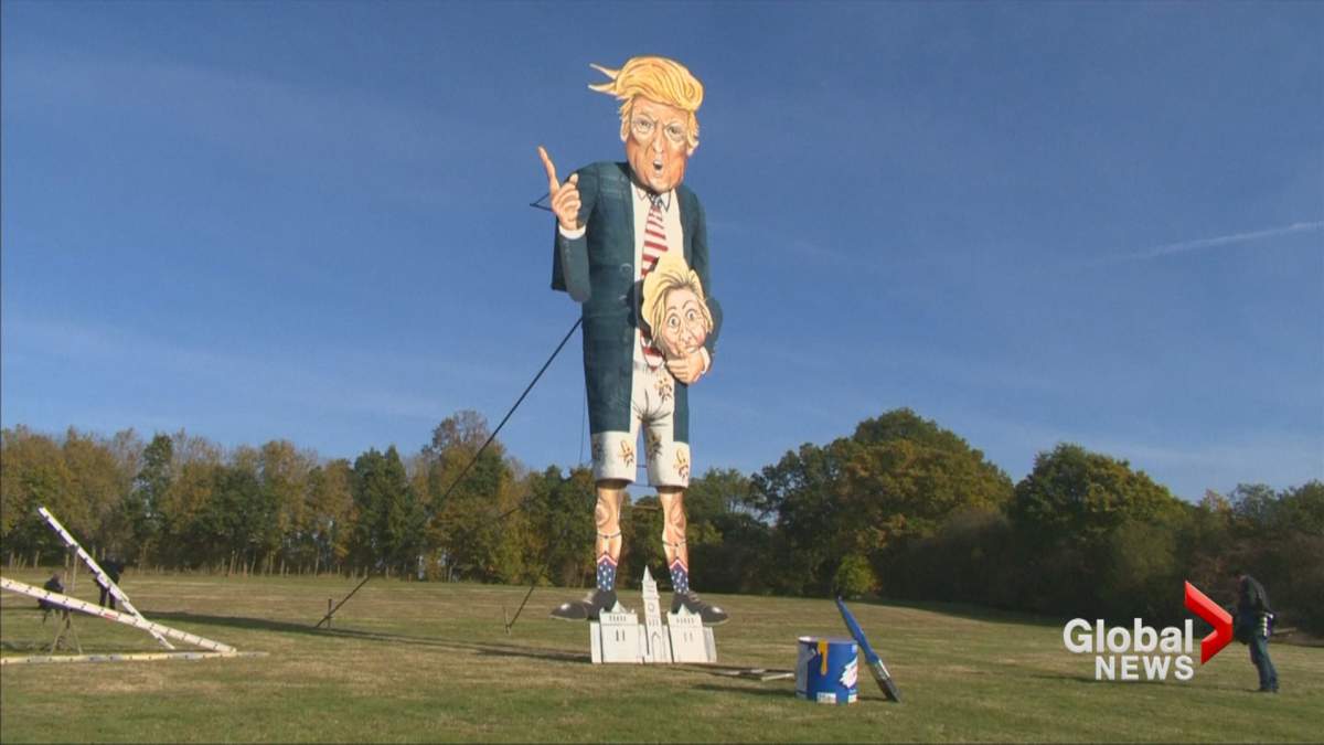 Donald Trump, Hillary Clinton effigy to be burned in England - image