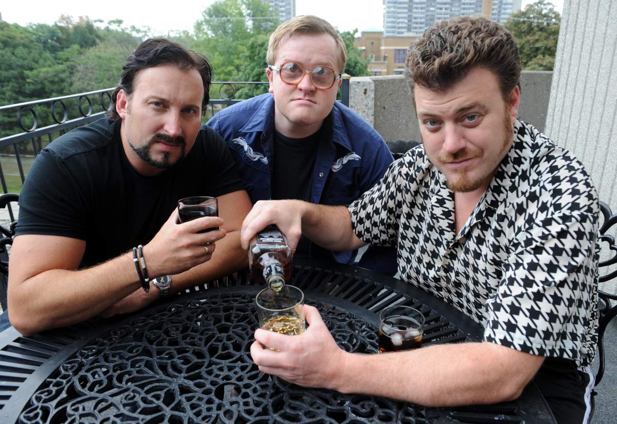 Trailer Park Boys in Toronto promoting new movie Count Down To Liquor Day.