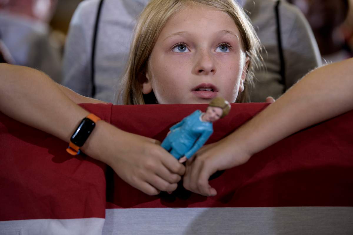 What did you tell your child about the election outcome?.