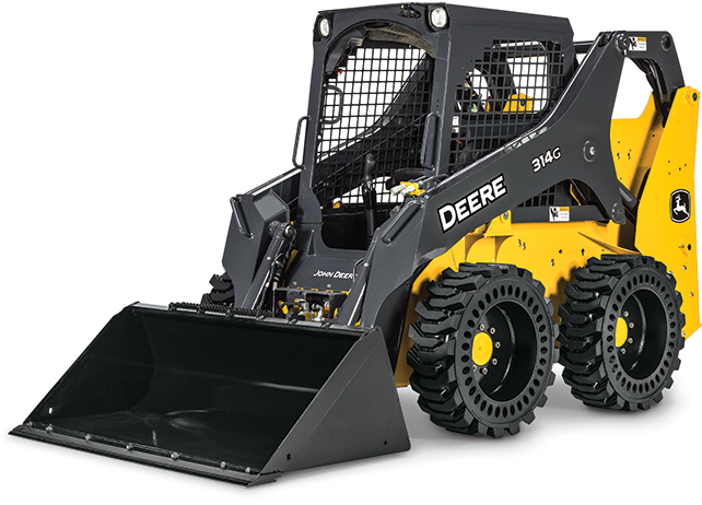 File photo of a John Deere skid steer.