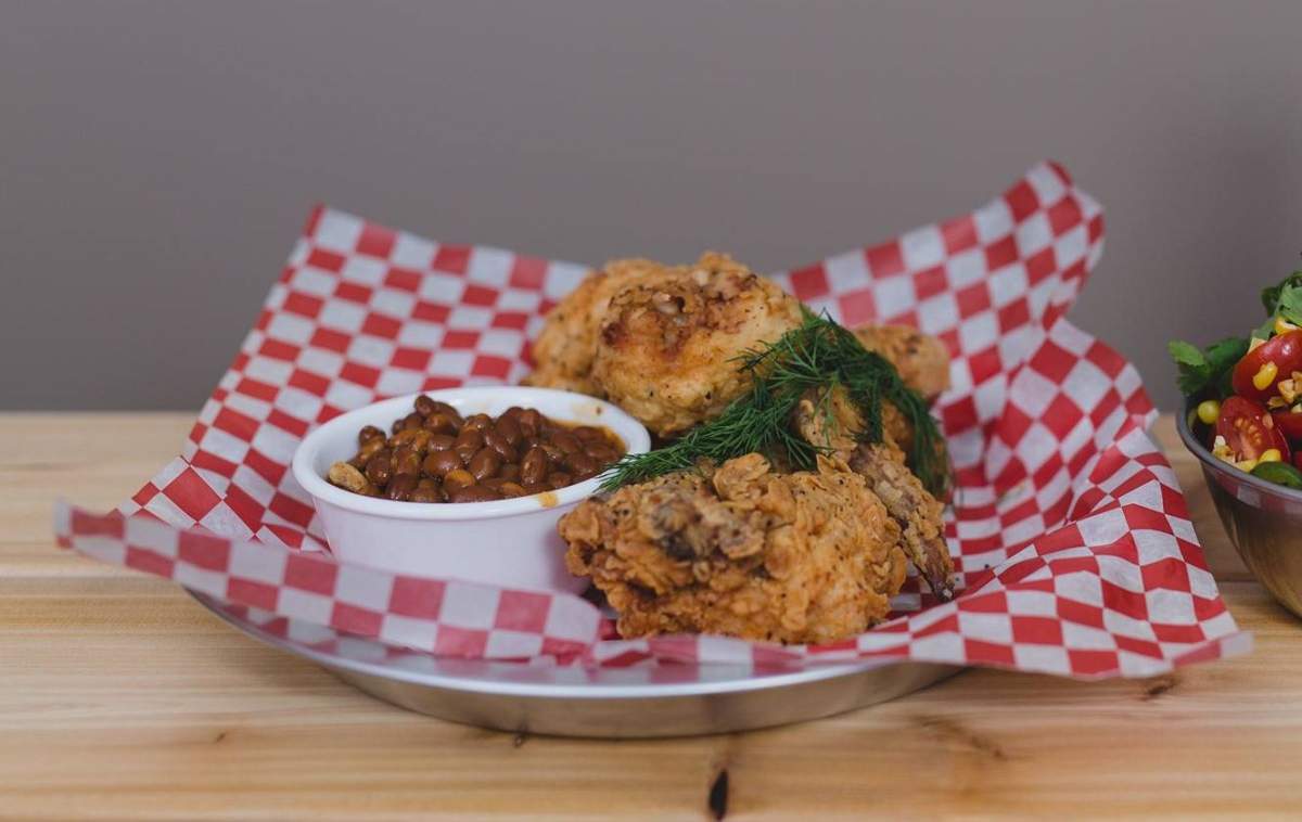 The fried chicken at Northern Chicken (10704 124 St.) .