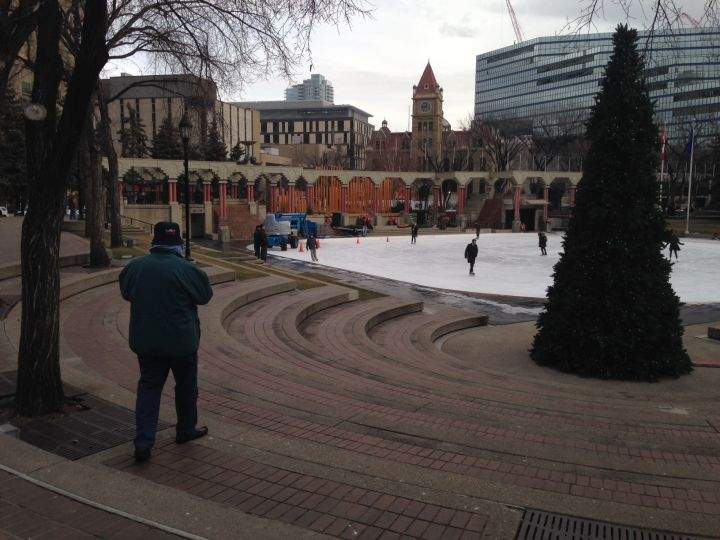 Calgary's Olympic Plaza