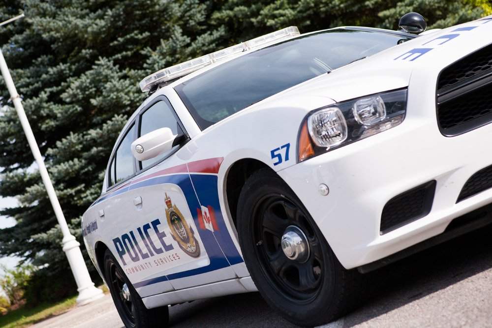 A Peterborough Police Service cruiser.