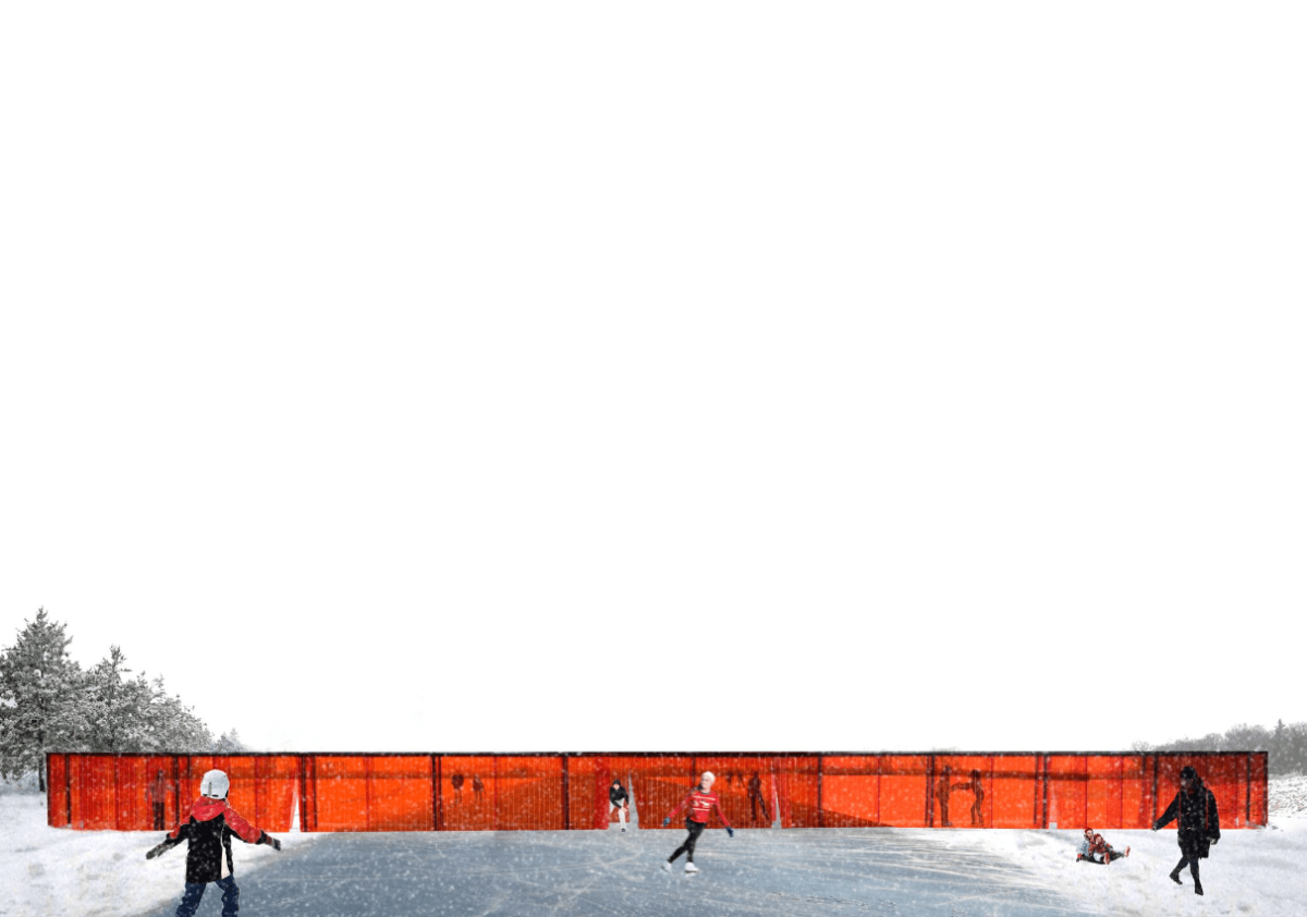 'Open Border', one of this year's winning entries. 