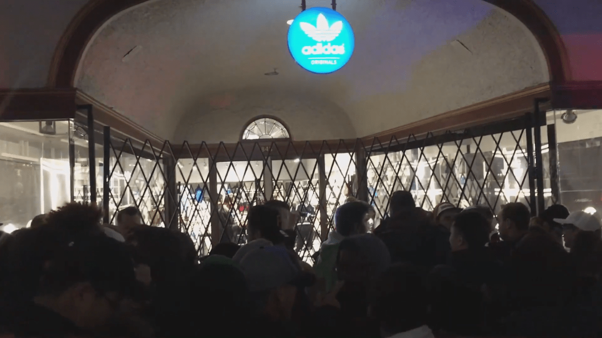 WATCH: ‘Chaotic’ Adidas sneaker release turns violent in Vancouver - image