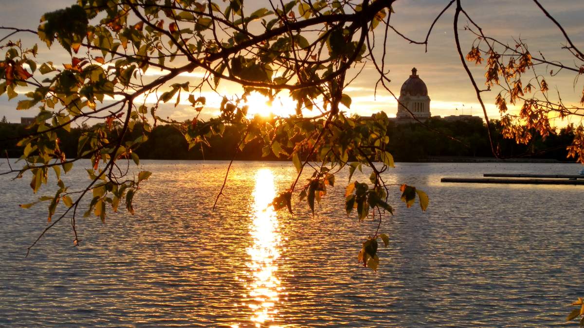 The path around Wascana Lake is turning into a one-way loop to help with social distancing guidelines.