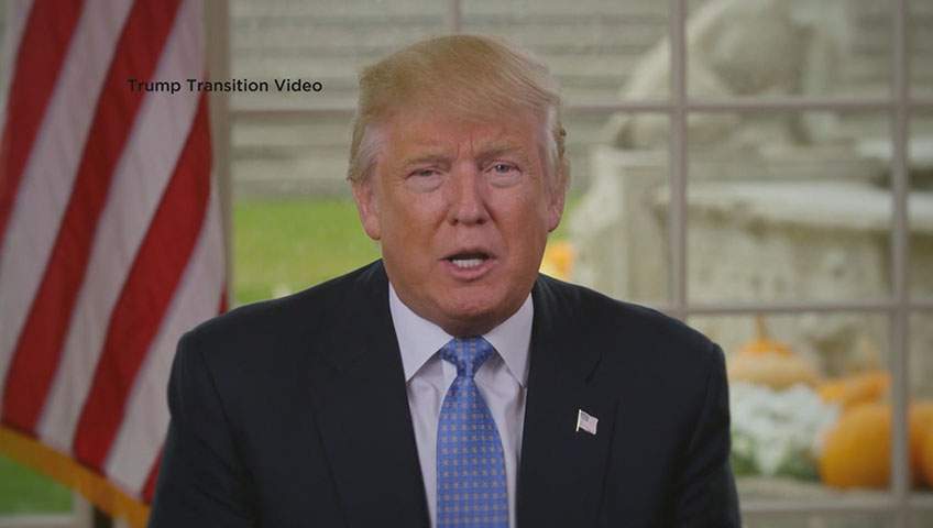President-elect Trump is spending Thanksgiving with his family at his Mar-a-Lago estate in Palm Beach, Florida, but he's still working to fill his cabinet. 