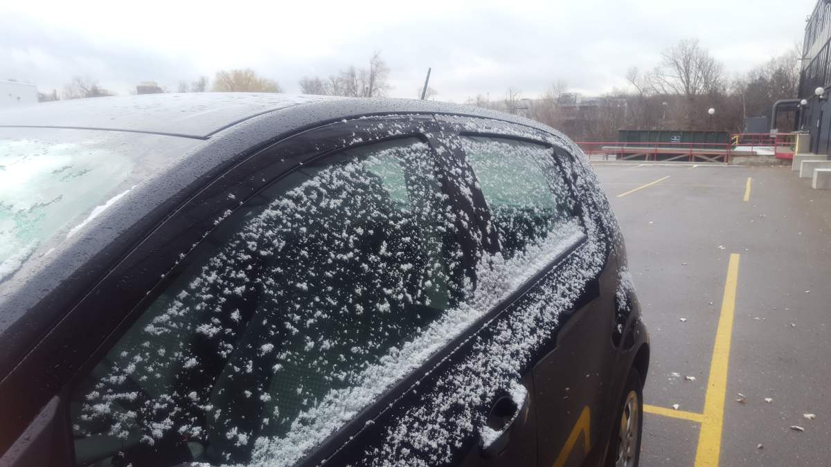 Snow in Toronto