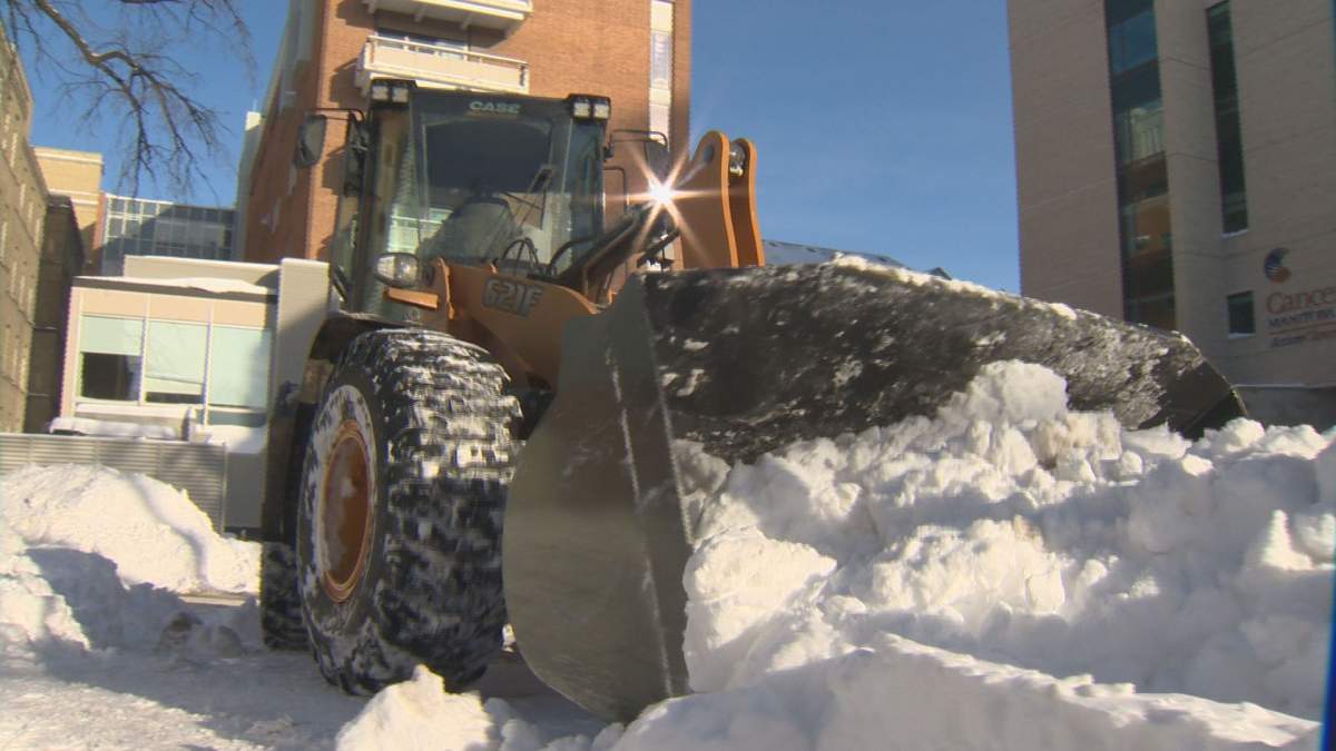 Snow clearing in Winnipeg, as seen in this file photo.