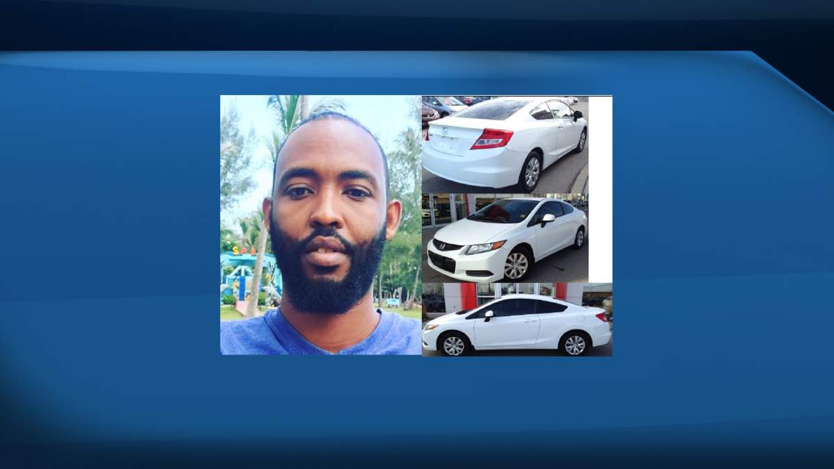 Abdikadir Tukhov, 43, (left) drives a white two-door, 2012 Honda Civic (similar pictured on right). 