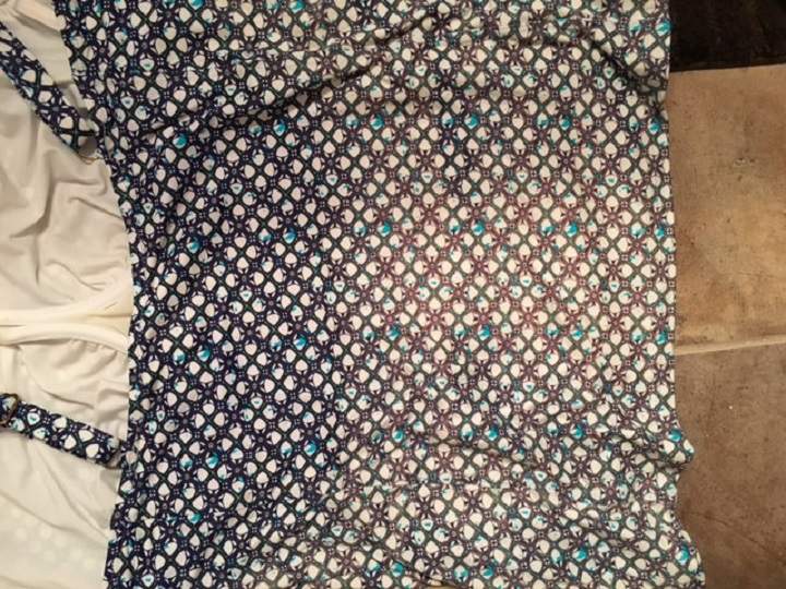 An Alberta mom says her bathing suit was bleached after swimming in the City of Airdrie tot pool in November 2016.