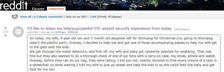 Calgary airport security swabs breast pump and ‘high security risk’ baby - image