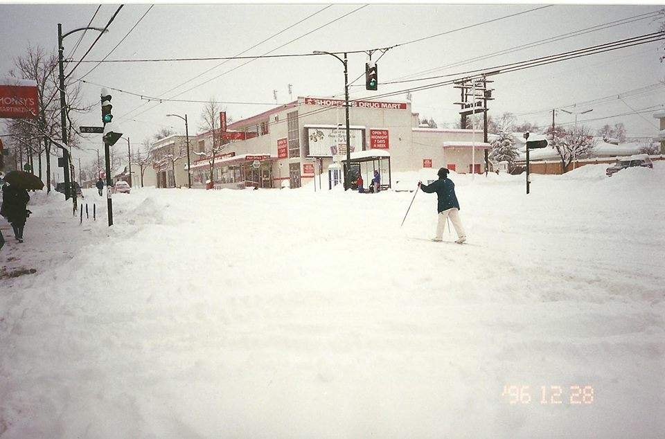1996 snow storm Vancouver