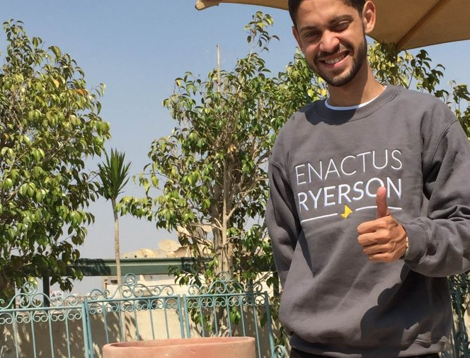 Project Myaah began in 2015, through joint effort of Benjamin Canning and Omar El Araby, shown here.