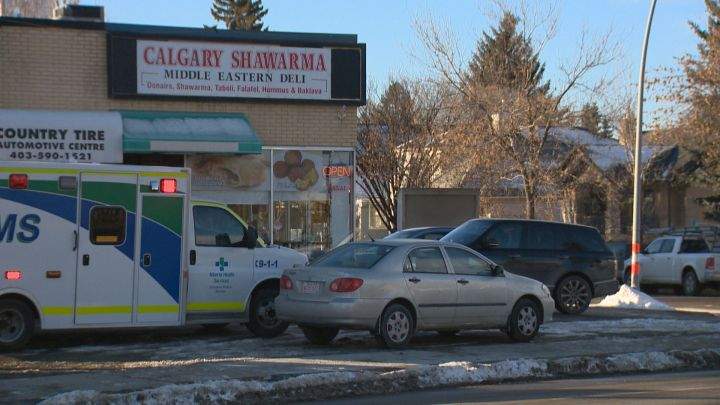 Police are searching for a stolen pickup truck in Calgary Dec. 20, 2016.