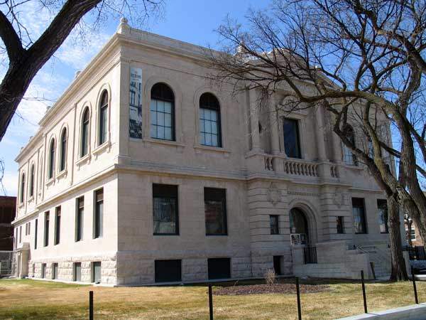 The building housed the City of Winnipeg archives as seen in 2016, before it had rain damage, forcing the removal of the collections.