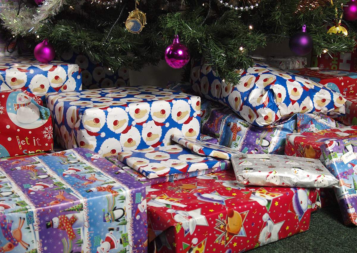 Christmas presents. 