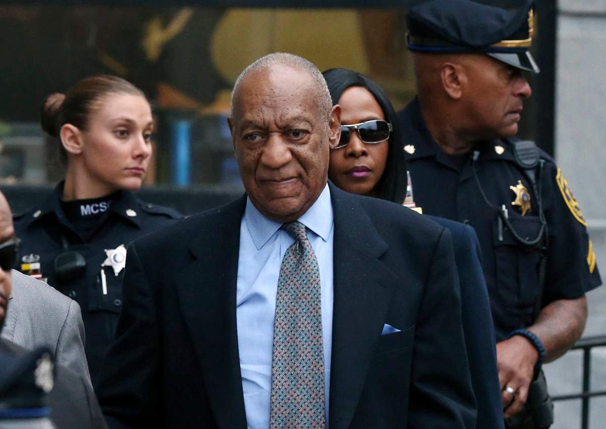 In this Nov. 1, 2016 file photo, Bill Cosby leaves after a hearing in his sexual assault case at the Montgomery County Courthouse in Norristown, Pa.