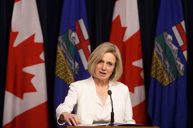 A file photo of Alberta Premier Rachel Notley.