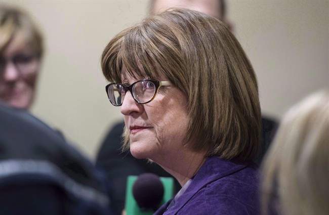 Deputy premier Diana Whalen is pictured. Whalen has announced she will not be re-offering for the next election.