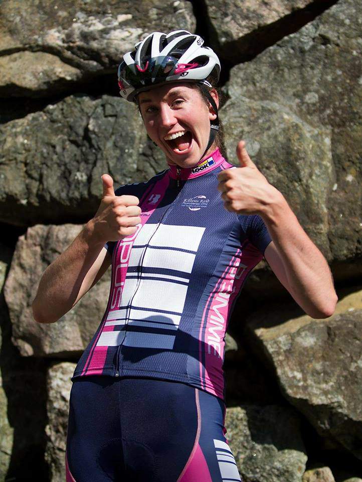New Brunswick cyclist Ellen Watters is pictured in this handout photo. Watters died Wednesday after she was hit by a vehicle while training on Dec. 23.