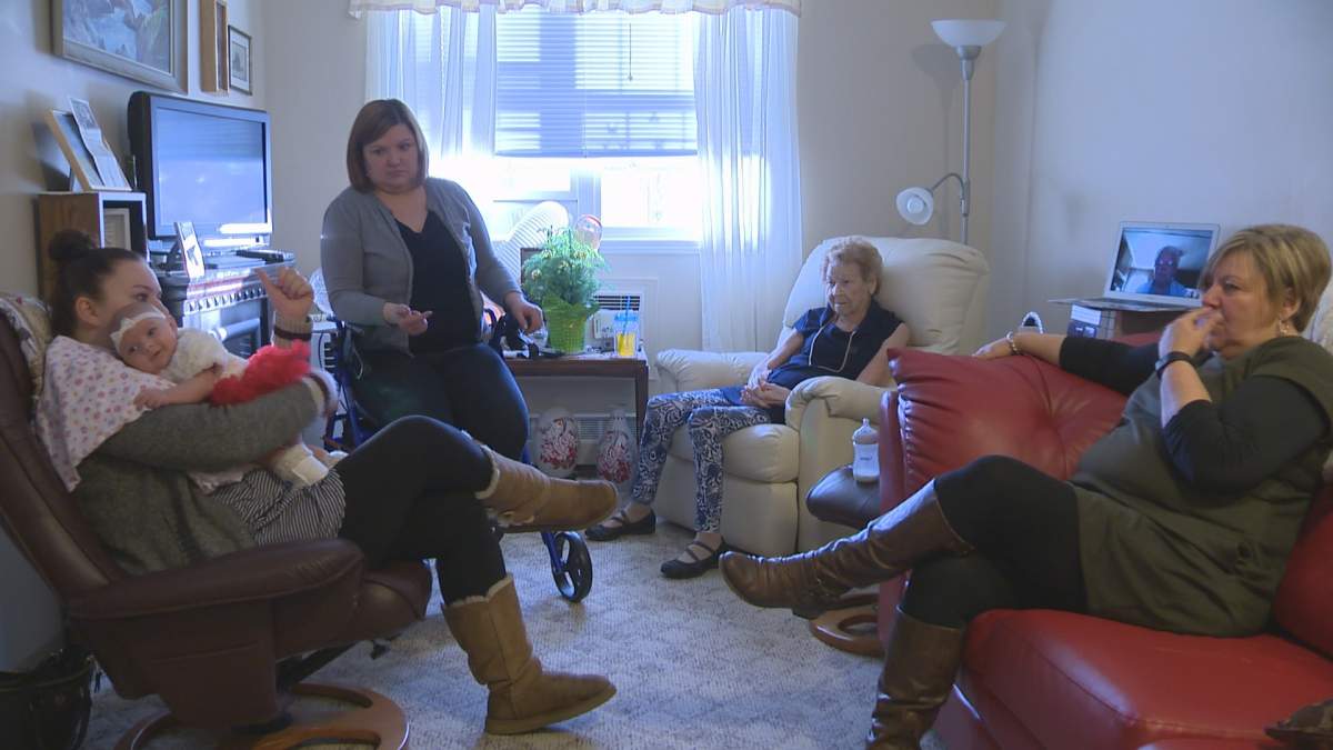 The birth of baby Callie, plus 5 women, makes this southern Alberta family six generations strong.